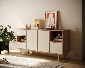 купить Комод с двумя дверками и тремя ящиками "Alice" арт ALC03 в интернет-магазине