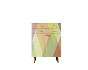 купить Комод "Berber" большой принт 16 арт BB12/Print_16