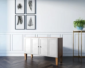 купить Комод "Andersen" малый арт AN03WH в интернет-магазине