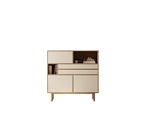 фото Комод большой с тремя дверками и двумя ящиками "Alice" арт ALC05