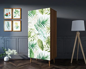 Шкаф малый двухстворчатый "Berber" принт 4 арт BB08/Print_04 в интернет-магазине