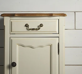 купить Прикроватная тумба "Leontina" с ящиком и дверцей арт ST9323 в интернет-магазине