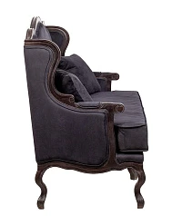 купить Двухместный дизайнерский диван Brody Double Black в интернет-магазине