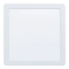 красивые 99164 Светодиодный встраиваемый светильник FUEVA 5, 17W (LED), 216х216, ET26, 2000lm, 3000K, сталь, белый на заказ