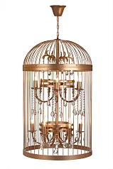 фото Люстра Birdcage D60 Gold в интерьере