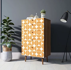 красивые Комод высокий "Berber" принт 14 арт BB10/Print_14 в интернет-магазине