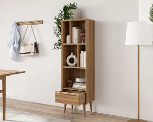 купить красивый Узкий стеллаж "Bruni" арт BR26