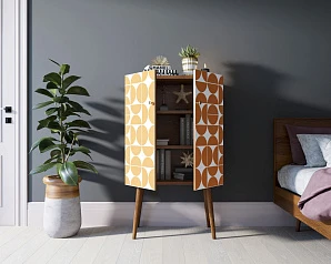 купить красивые Комод на высоких ножках "Berber" 14 принт арт BB09/Print_14