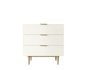 купить Комод с тремя ящиками "Line" LN12/GR1/beige