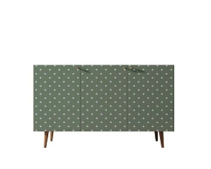 фото Комод "Berber" три дверки 12 принт арт BB01/Print_12 в интерьере