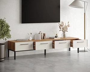 красивые Комод с четырьмя ящиками под TV "Nicole" арт NEM06 на заказ