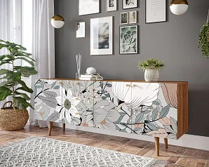 Комод "Berber" удлиненный принт 50 арт BB11/Print_50 на заказ в интернет-магазине