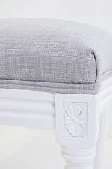 купить стильный Дизайнерский обеденный стул Miro White and Grey