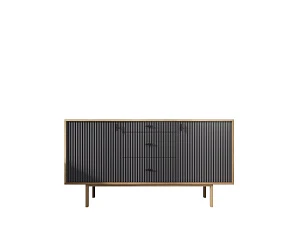 фото Комод две дверки и три ящика "Emerson" арт EM08/7024/L