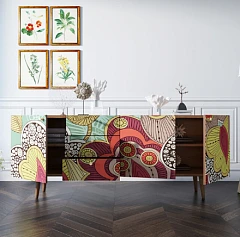 купить Комод "Berber" удлиненный 6 принт арт BB11/Print_06