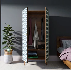 заказать Шкаф малый двухстворчатый "Berber" принт 13 арт BB08/Print_13