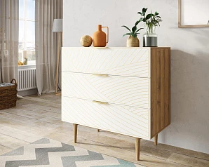 купить Комод с тремя ящиками "Line" LN12/GR1/beige