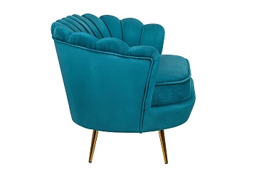 Диван ракушка Pearl Double Marine Velvet в интернет-магазине