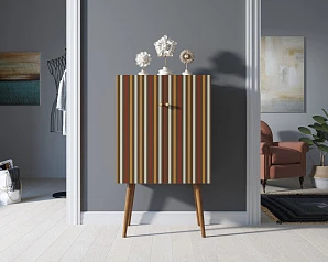 заказать Комод на высоких ножках "Berber" 20 принт арт BB09/Print_20 в интернет-магазине