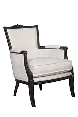 красивое Мягкое полукресло с подлокотниками Tous white на заказ