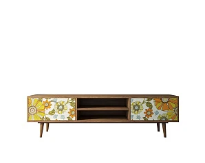 заказать Комод "Berber" с нишей низкий под TV принт 47 арт BB49/Print_47