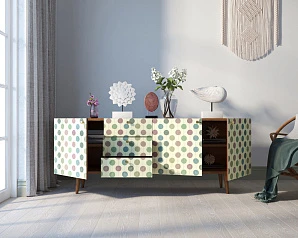 купить стильные Комод "Berber" удлиненный принт 24 арт BB11/Print_24