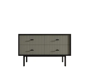 купить Комод с четырьмя ящиками "Emerson" арт EM05/gray/L в интернет-магазине