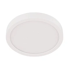 фото 30891 Накладной светильник FUEVA 5, LED 20,5W, 2500lm, IP44, H28, ?285, сталь/пластик, белый в интерьере