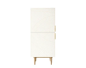 купить Вертикальный комод с двумя дверками "Line" LN05/GR1/beige