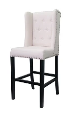 Дизайнерский барный стул Skipton Beige V2 в интерьере