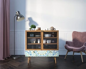 фото Буфет низкий "Berber" принт 46 арт BB47/Print_46