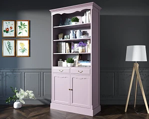 красивый Книжный шкаф "Leontina Lavanda" арт ST9330L в интернет-магазине
