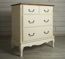 купить стильные Бежевый комод Leontina (4 ящика) арт ST9335 в интернет-магазине