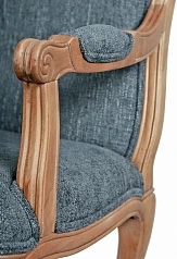заказать Мягкий стул с подлокотниками Wallis Blue в интернет-магазине