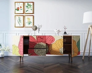купить красивые Комод "Berber" удлиненный принт 5 арт BB11/Print_05