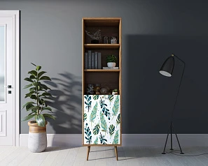 Стеллаж с ящиками "Berber" принт 44 арт BB45/Print_44 на заказ