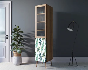 Буфет "Berber" узкий принт 44 арт BB39/Print_44 на заказ