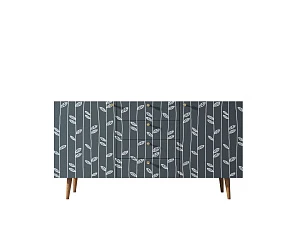 заказать стильные Комод "Berber" с ящиками 18 принт арт BB14/Print_18