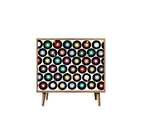 купить стильные Комод "Berber" пять ящиков 37 принт арт BB36/Print_37