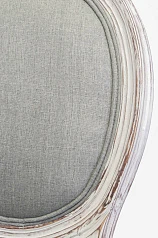 фото Дизайнерский обеденный стул модерн Volker Old Grey в интерьере