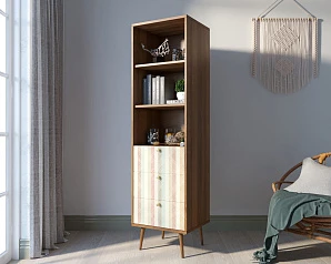 заказать Стеллаж с ящиками "Berber" принт 45 арт BB45/Print_45 в интернет-магазине