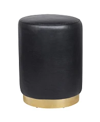 купить стильные Дизайнерский пуф Topper Black в интернет-магазине