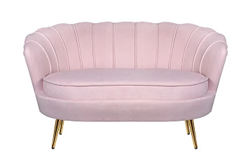 стильный Диван ракушка Pearl Double Pink на заказ