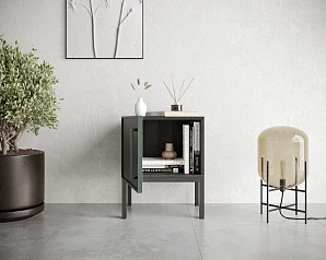 Тумбочка с дверкой "Nicole" NLN08G Зеленый на заказ в интернет-магазине