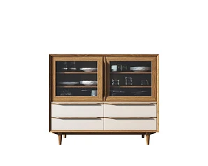 купить Буфет "Bruni white" низкий арт BR34WH