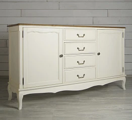 купить красивый Бежевый комод "Leontina" с дверками и ящиками арт ST9351 в интернет-магазине