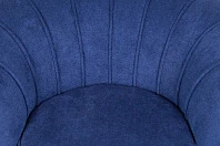 Низкое кресло ракушка Pearl синий в интернет-магазине