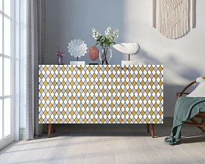 фото Комод "Berber" три дверки 22 принт арт BB01/Print_22