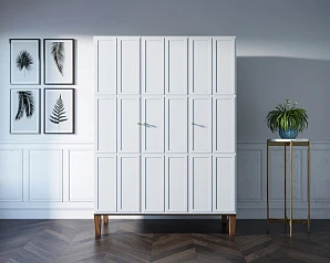 купить стильный Шкаф "Andersen" трехстворчатый арт AN08WH