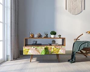 Консоль "Berber" с двумя ящиками принт 29 арт BB22/Print_29 в интернет-магазине